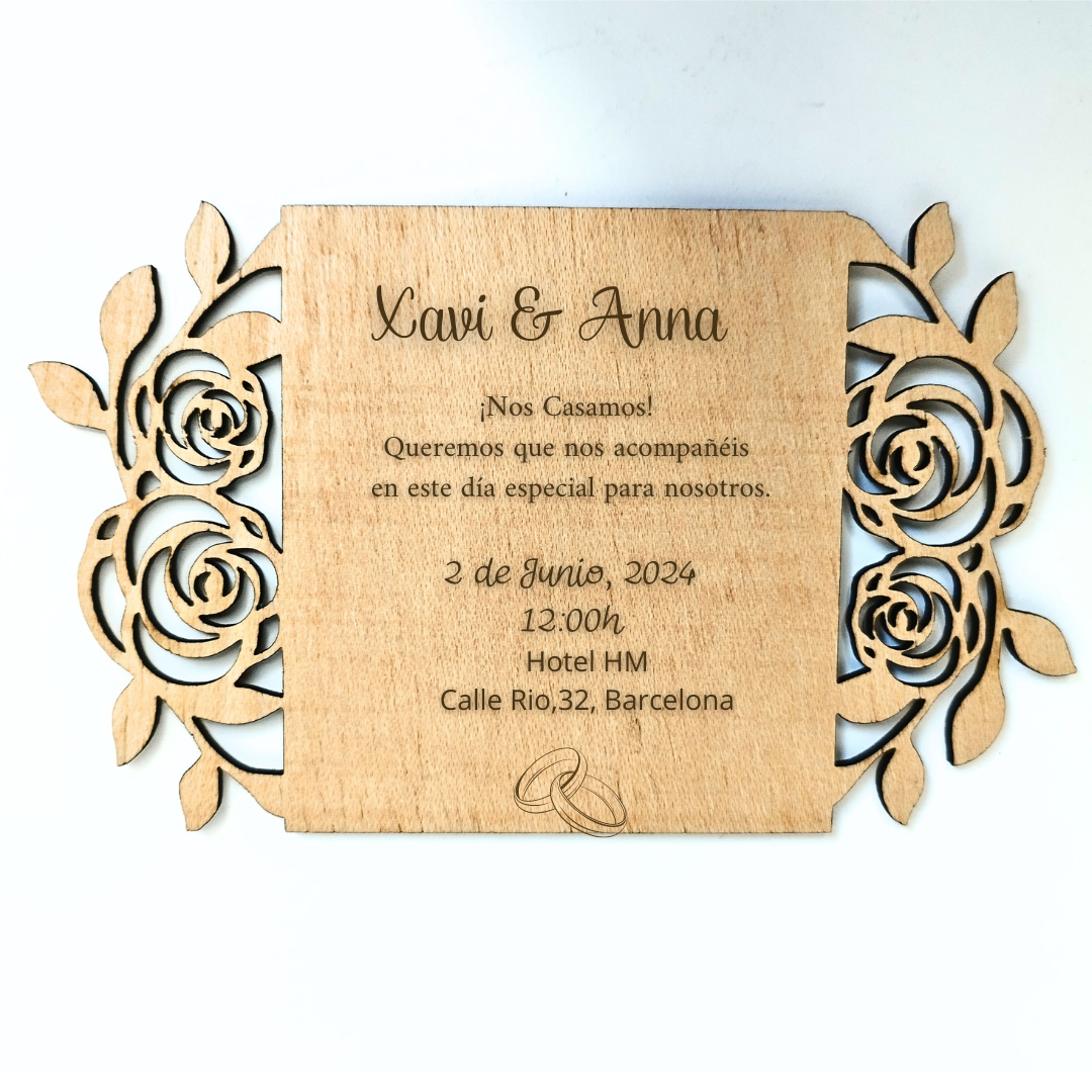 invitación  personalizada para eventos