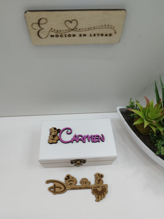 LLAVE Y CAJA MÁGICA DISNEY