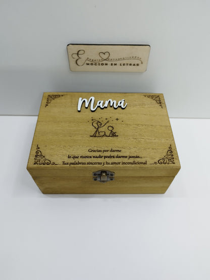 CAJA  DE RELOJ  " MUJER "